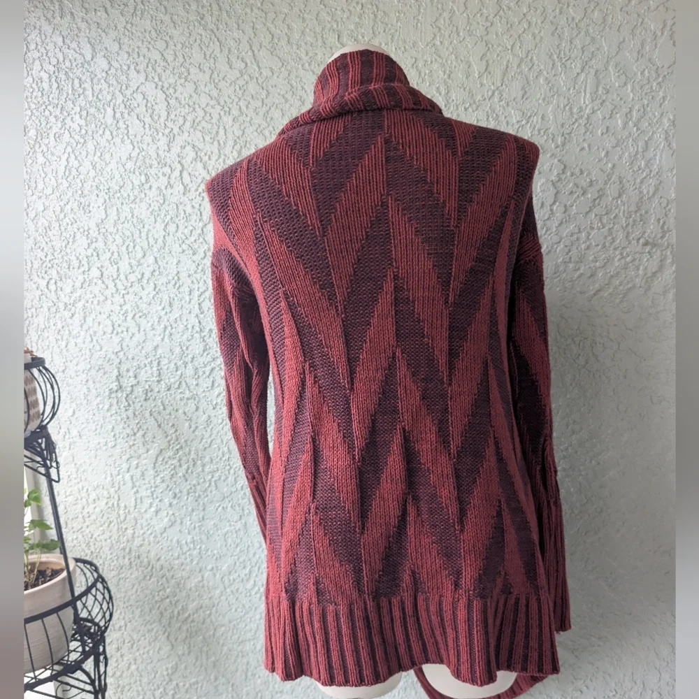 Staring Stars Waterfall Front Cardigan‎ SizeM Red